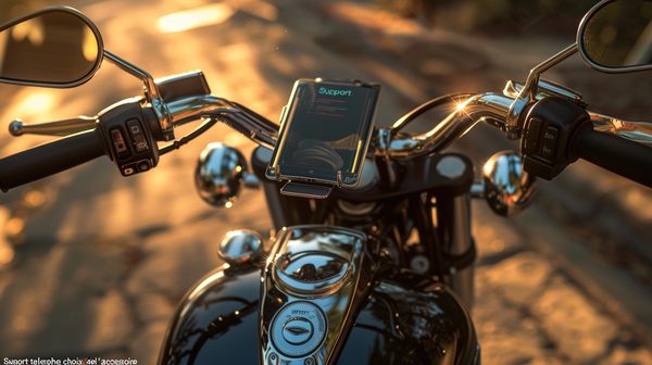 Support téléphone moto : les critères de choix de l'accessoire